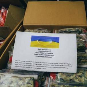 Молодіжна рада отримала велику партію гуманітарної допомоги